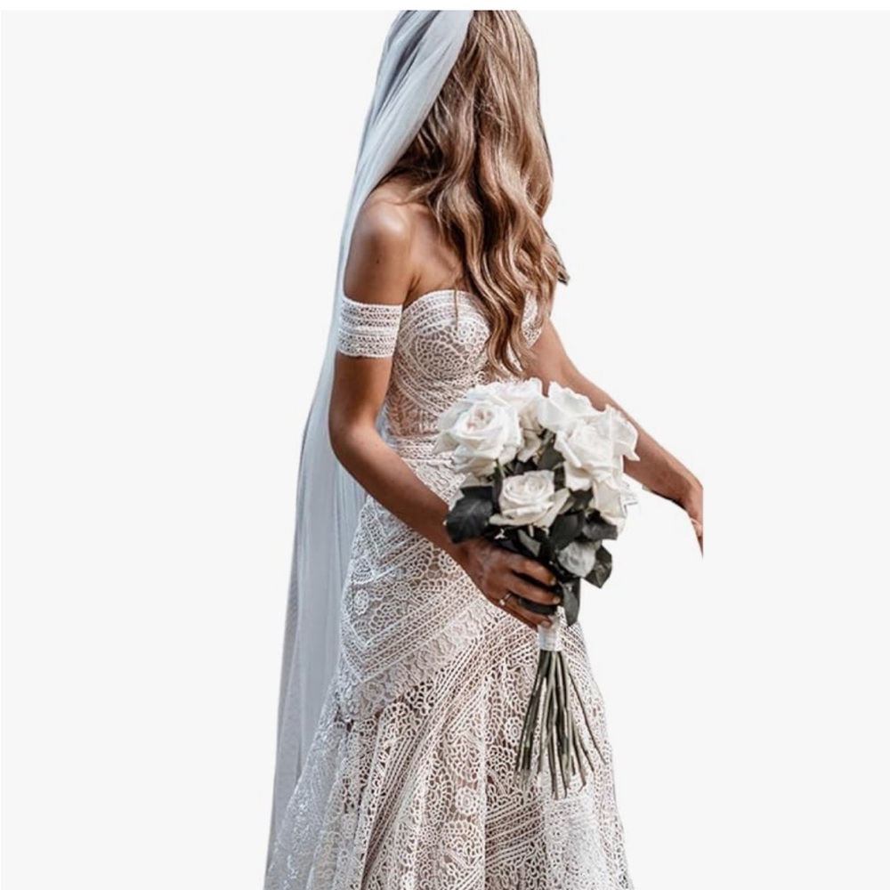 Beach wedding dress